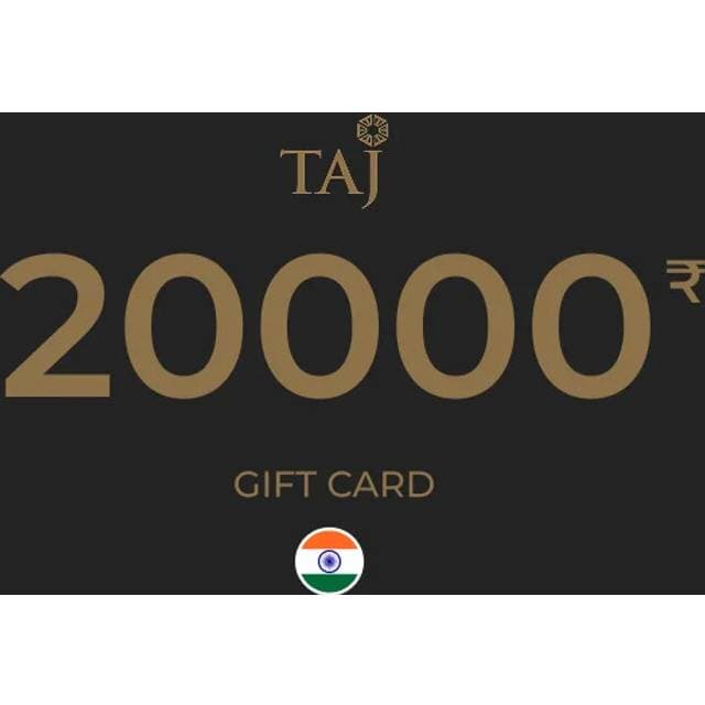 Taj Hotels Gift Card 20000 INR
