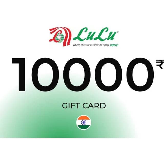 Lulu Hypermarket Gift Card 10000 INR