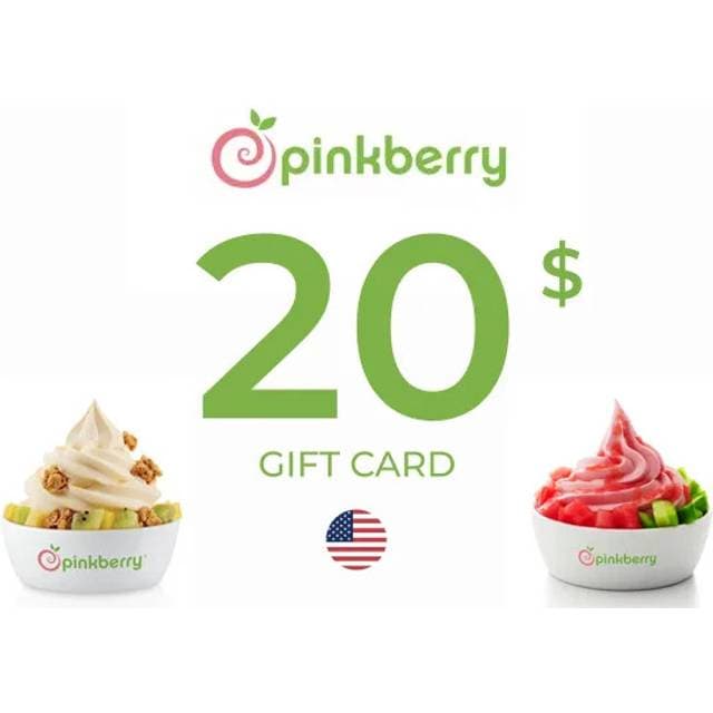 Pinkberry Gift Card 20 USD
