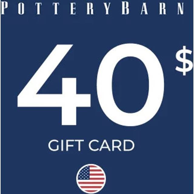 Pottery Barn Gift Card 40 USD