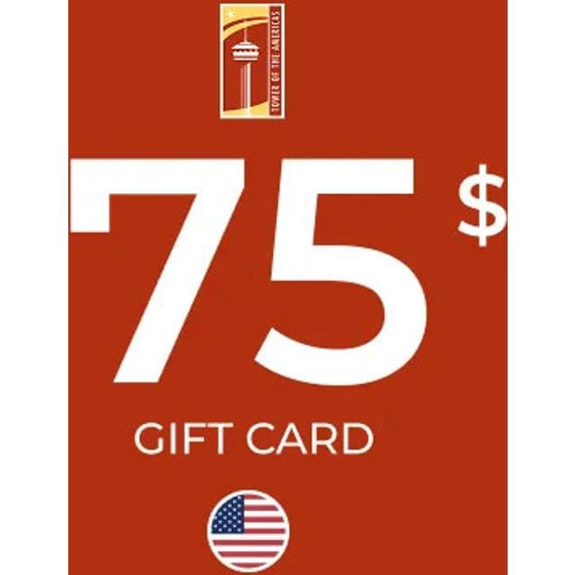 Tower of America Gift Card 75 USD