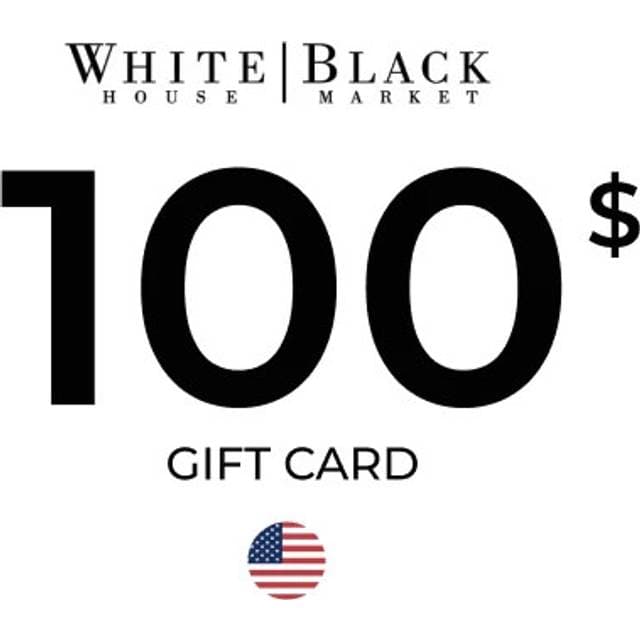 White House Black Market Gift Card 100 USD