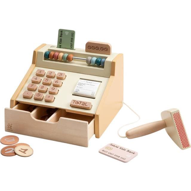 Sebra Kasseapparat i Træ