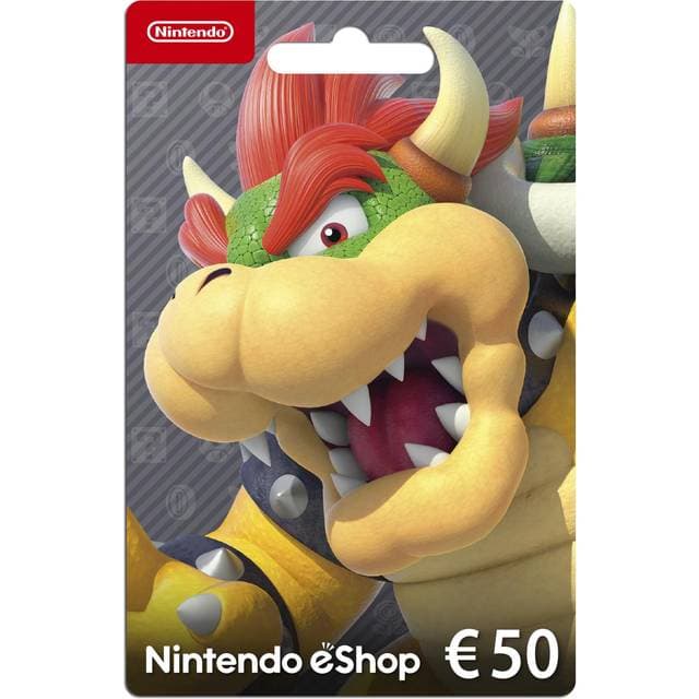 Nintendo eShop Gavekort 50 Euro