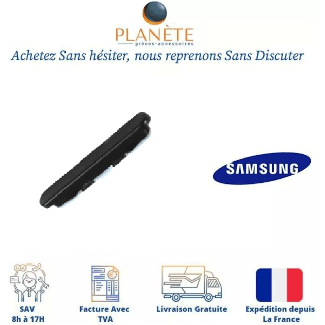 Samsung Bouton Volume Noir Galaxy Xcover 7 G556