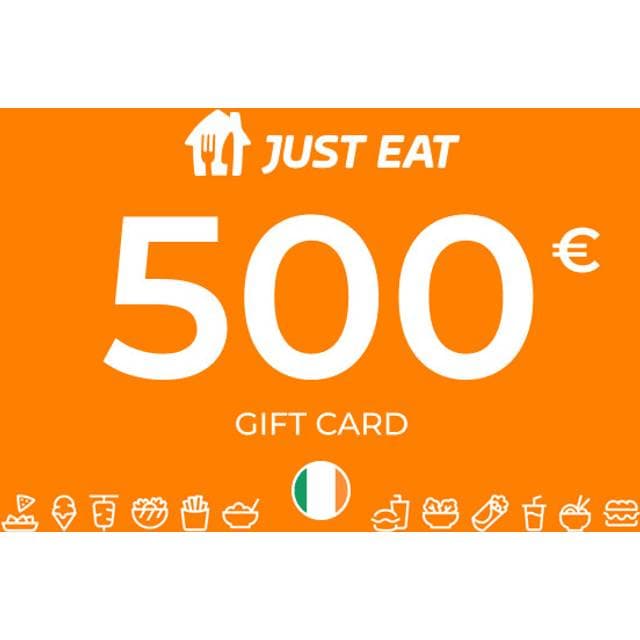 Just Eat Gift Card 500 EUR