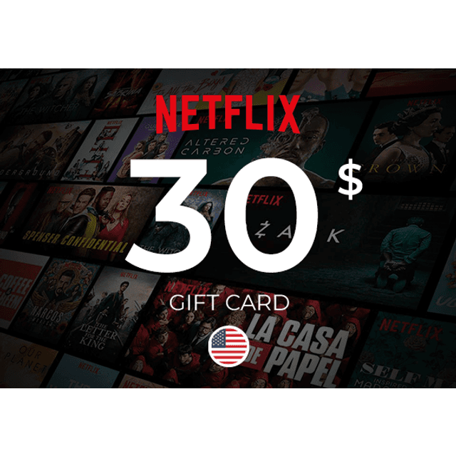 Netflix Gift Card 30 USD
