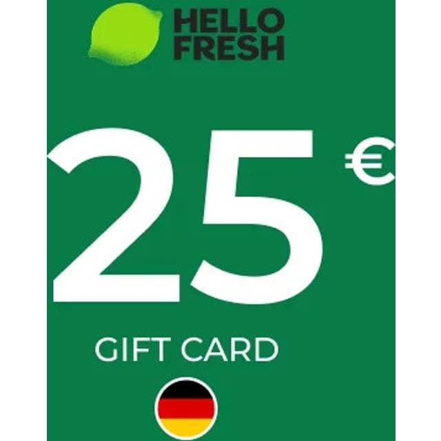 HelloFresh Gift Card 25 EUR