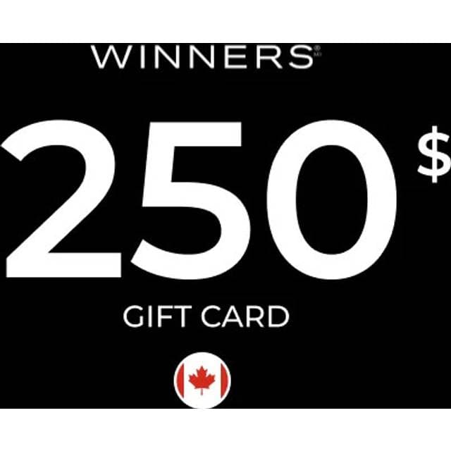 Winners Gift Card 250 CAD