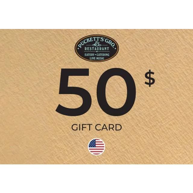 Puckett's Grocery Gift Card 50 USD