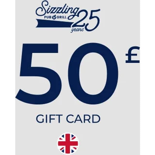 Sizzling Pubs Gift Card 50 GBP