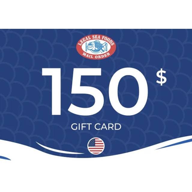 Legal Sea Foods Gift Card 150 USD