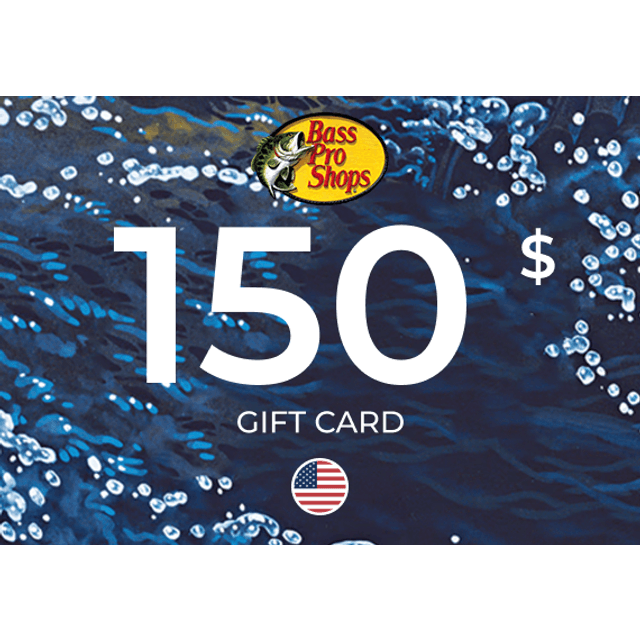 Bass Pro Shops Gift Card 150 USD