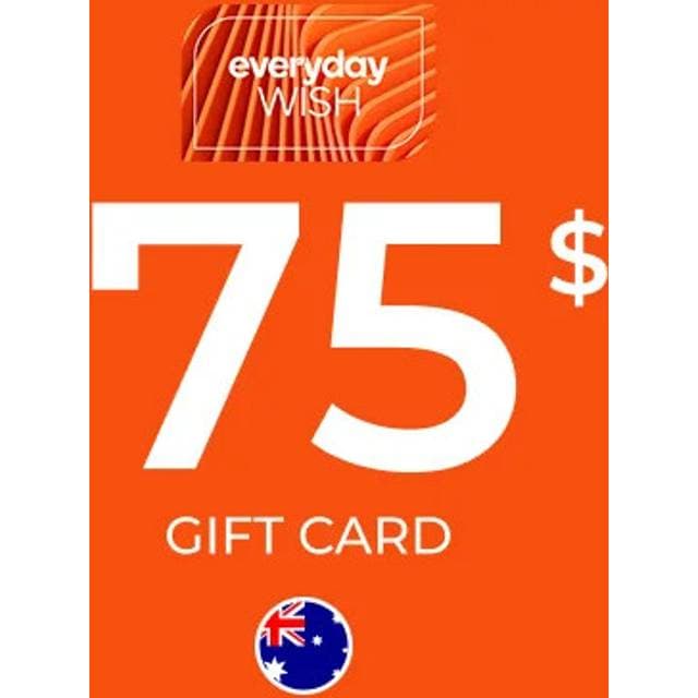Wish Gift Card 75 AUD