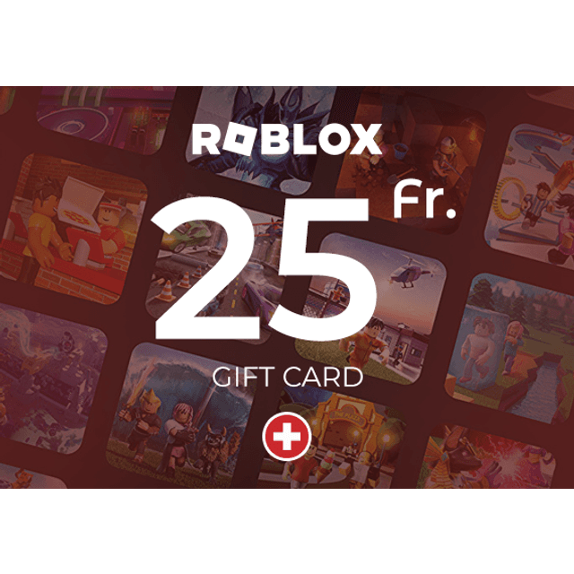 Roblox Card 25 CHF Key