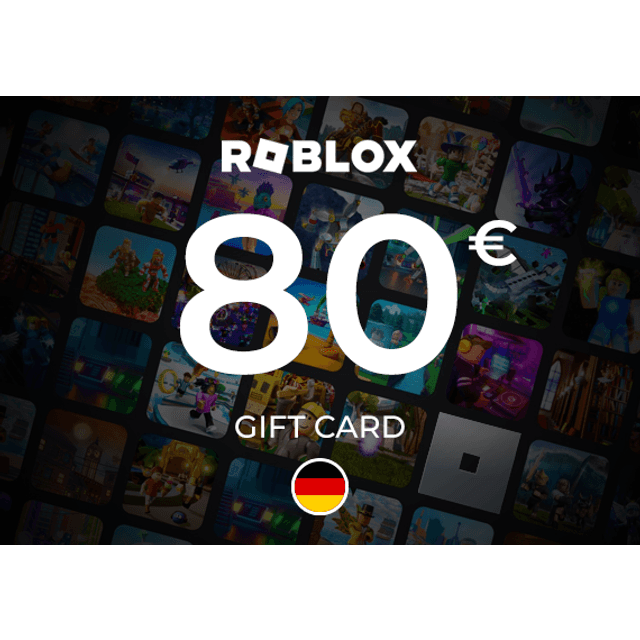 Roblox Card 80 EUR Key