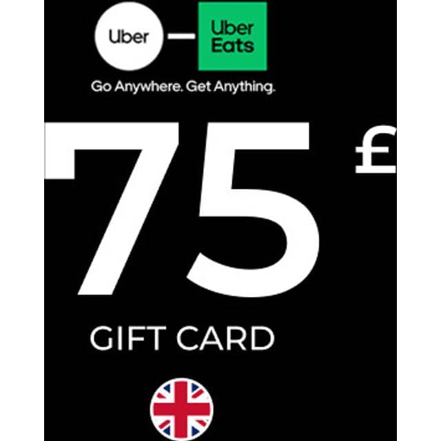 Uber Eats Gift Card 75 GBP