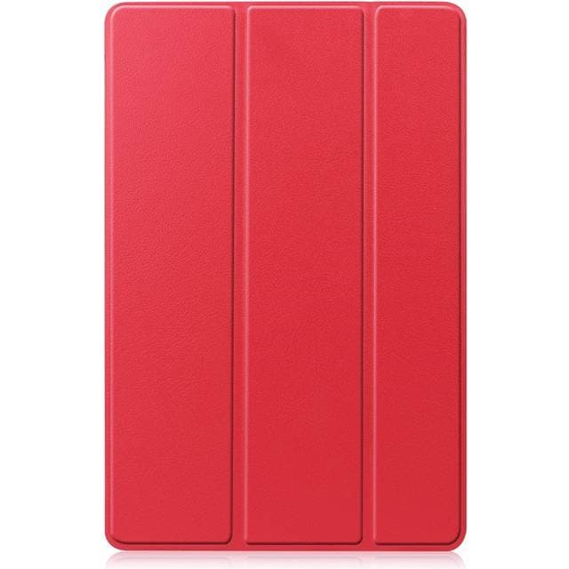 Eiderwood Samsung Galaxy Tab S11 S10 Lite Tri-Fold Kunstlæder Flip Cover Rød