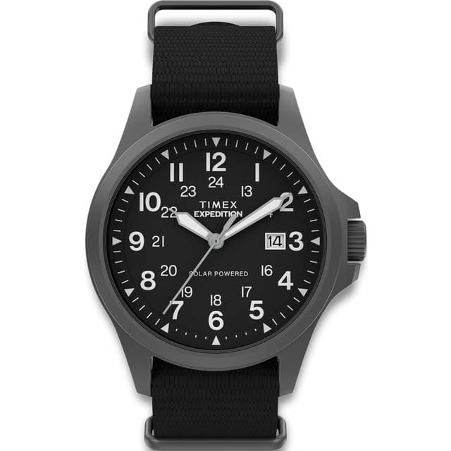 Timex Expedition Field Post Solar 36mm Black Dial