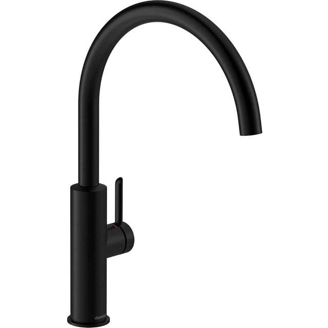 Damixa Iris Køkkenarmatur 225mm C-Tud Mat Sort