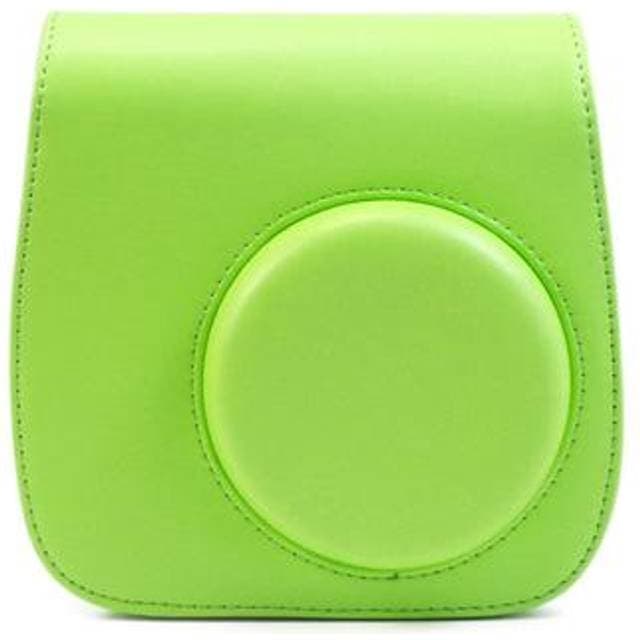 Fujifilm Instax Mini 9 8 Leather Case Light Green