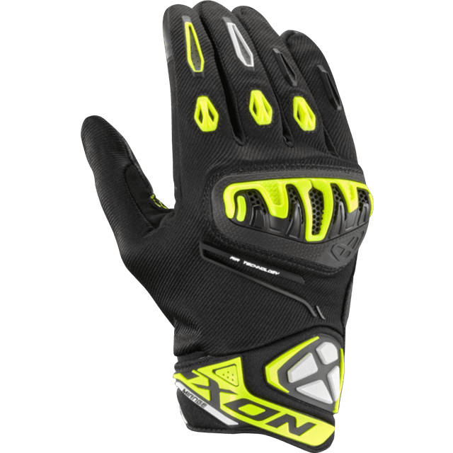 Ixon MC-Handsker Mirage Air Sort Lysegul Herre