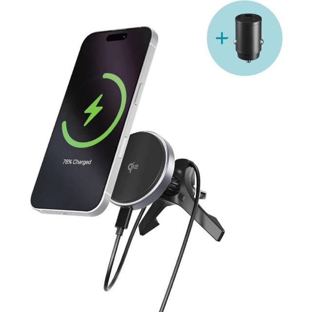 Epico UltraDrive Magnetisk 15W Mobilholder Ventilationsrist