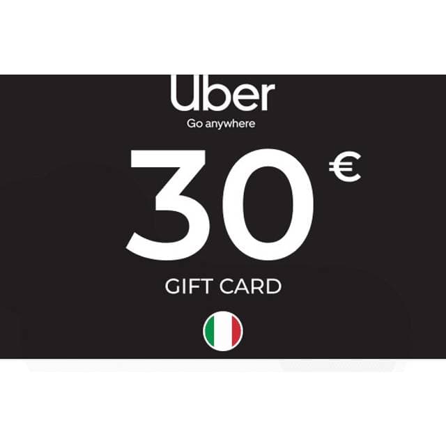 Uber Rides Gift Card 30 EUR