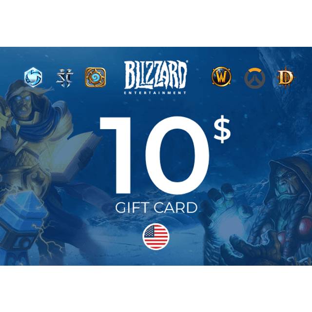 Blizzard Gift Card 10 USD