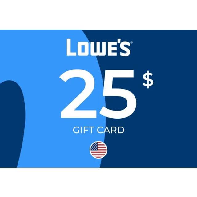 Lowe's Gift Card 25 USD