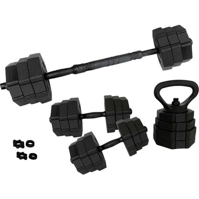 ASG Vægtsæt med Hexagon-vægtskiver 20kg