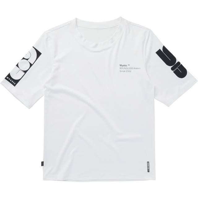 Mystic Womens Sphere Kortærmet Lycravest - White
