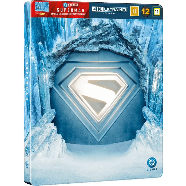 Superman 2025 Steelbook Fortress Door 4K Blu-Ray