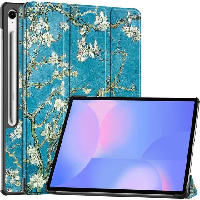 Eiderwood Samsung Galaxy Tab S10 FE Plus Tri-Fold Kunstlæder Flip Cover Blomst