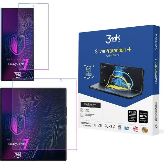 3mk Folia Antymikrobowa SilverProtect Folded Edition
