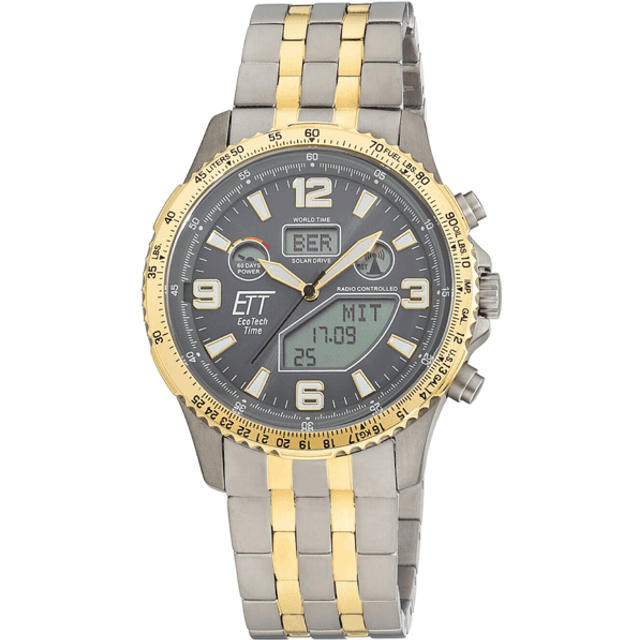 Ett Eco Tech Time EGT-11722-52M Radio Controlled Solar Drive