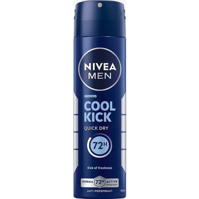 Nivea Quick Dry Deospray Men Cool Kick 150 ml 150ml