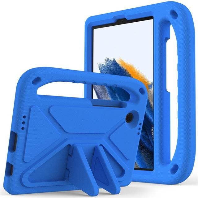 Eiderwood Samsung Galaxy Tab A11 A9 Børnecover Med Kickstand Og Håndtag - Blå