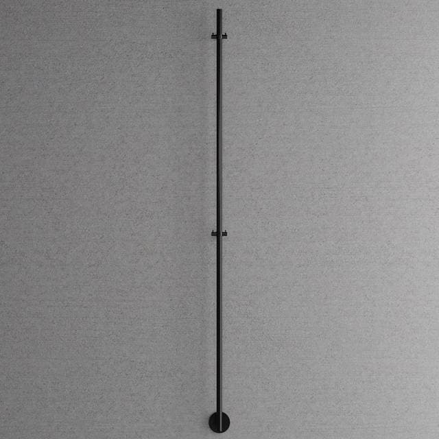 Scandtap Steel Cozied 1 Handklædetørrer Shadow