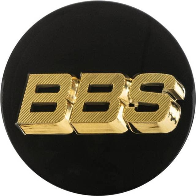 BBS 3D Centerkapsel Sort