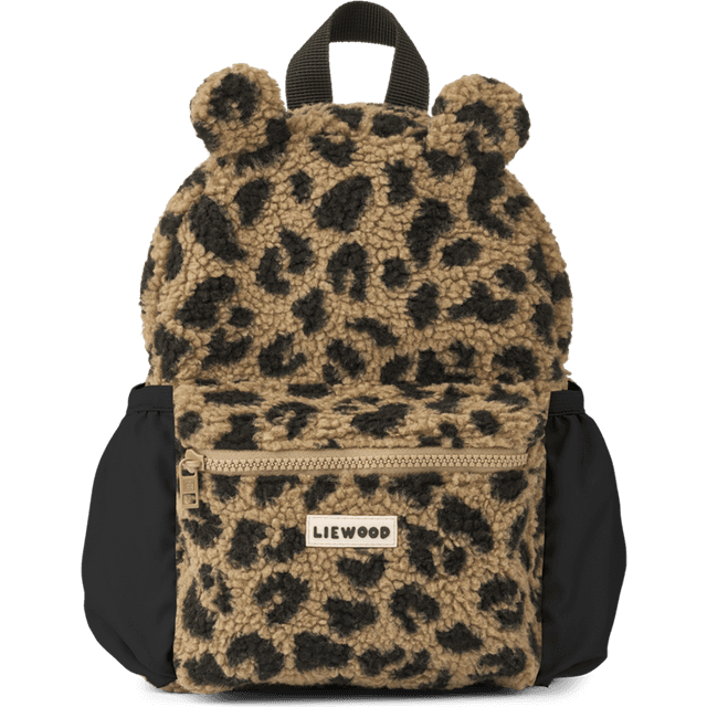 Liewood Mega Leo Oat Mix Andreas Pile Bear Backpack - Sort