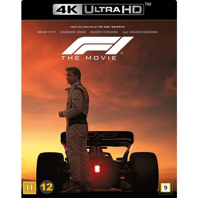 F1 The Movie Klar Til Levering Prismatch 4K Blu-Ray