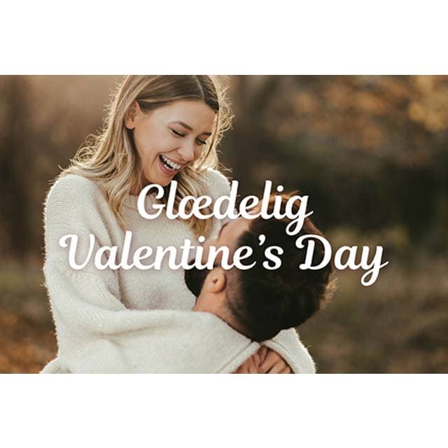 Go Dream Glædelig Valentine's Day Oplevelsesgaver
