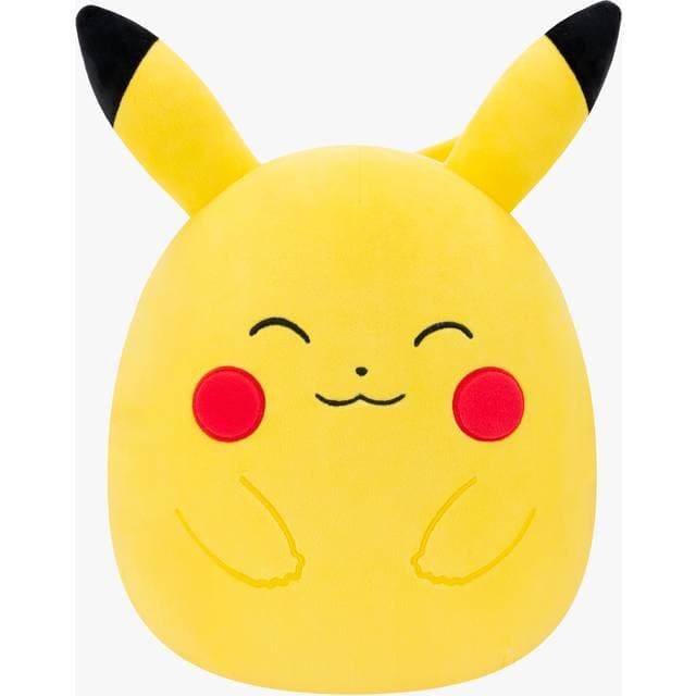 Squishmallows Pokemon 25 cm Happy Pikachu Bamse