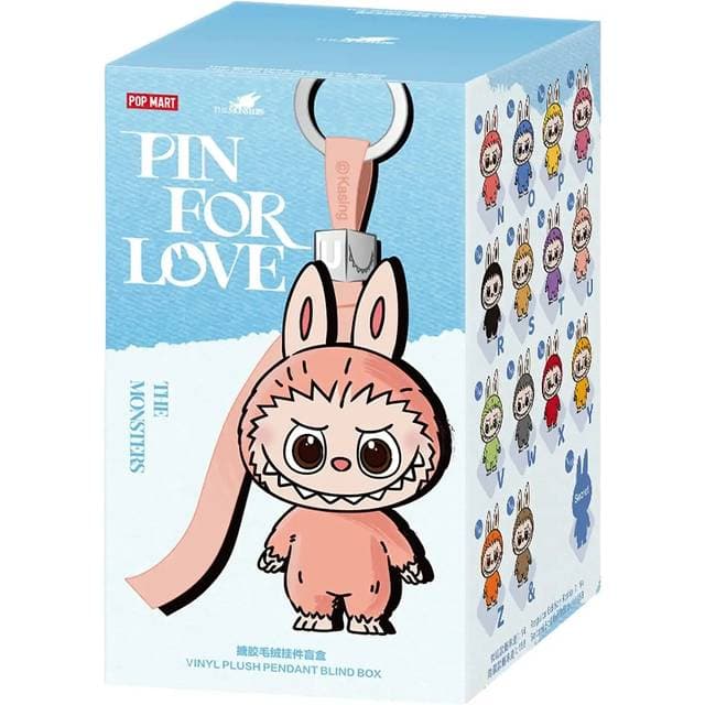 Pop Mart Labubu The Monsters Pin For Love (N-Z)