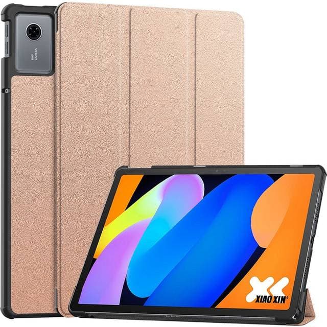 Eiderwood Lenovo Idea Tab 11 Kunstlæder Flip Tablet Cover Rose Gold