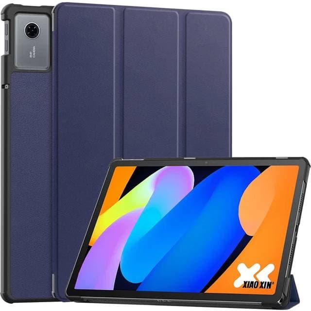 Eiderwood Lenovo Idea Tab 11 Kunstlæder Flip Cover Blå