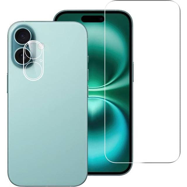 INCOVER iPhone 17 2-i-1 Hærdet Skærmbeskyttelsessæt