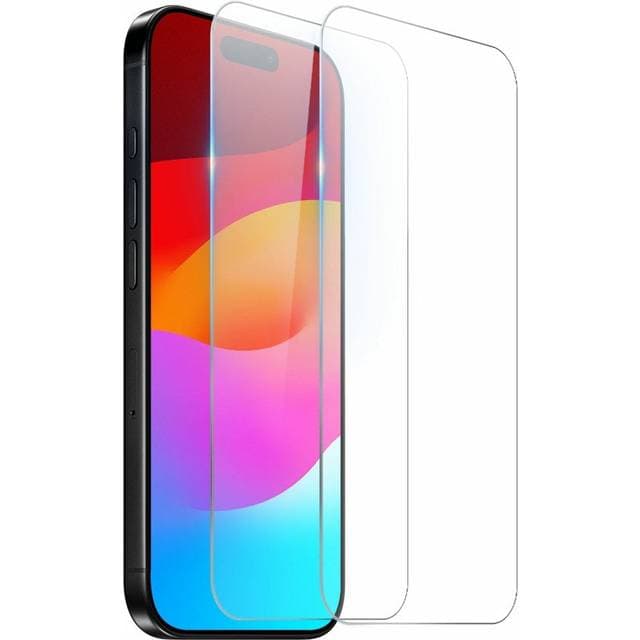 Northjo iPhone 17 Pro Hærdet Skærmbeskyttelsesglas 0.3mm 2 Stk