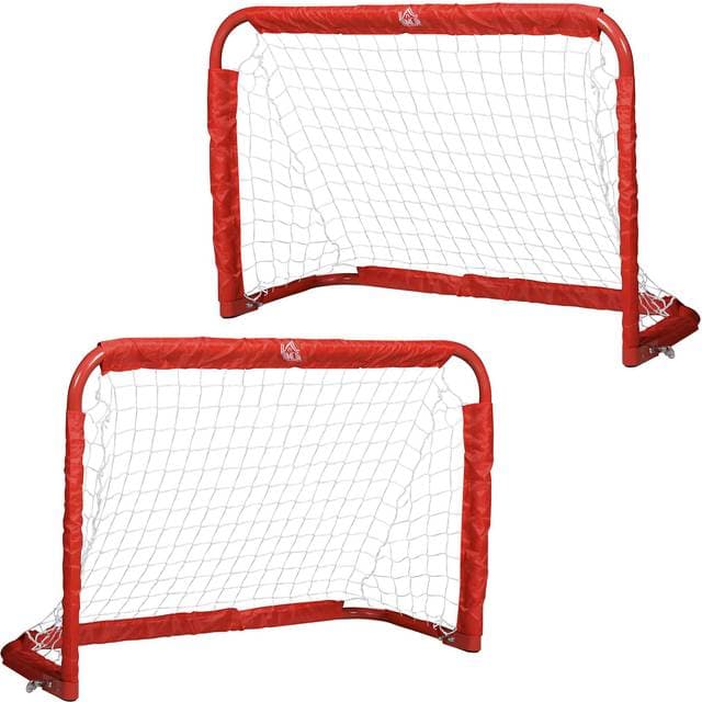 Homcom Fodboldmålsæt 2 Foldbare Minimål 90 x 36 x 60 cm